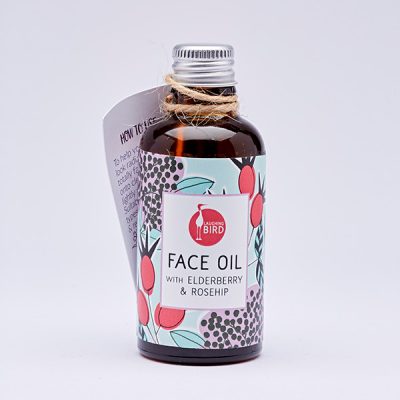 Face oil with Elderberry and Rosehip by Laughing Bird