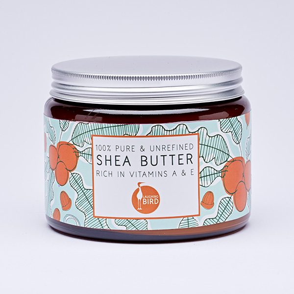 Large unrefined shea butter by Laughing Bird